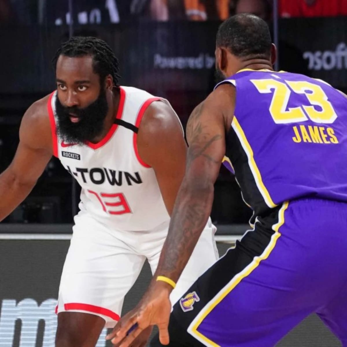 James Harden On The Rockets Small Ball Lineup Against The Lakers