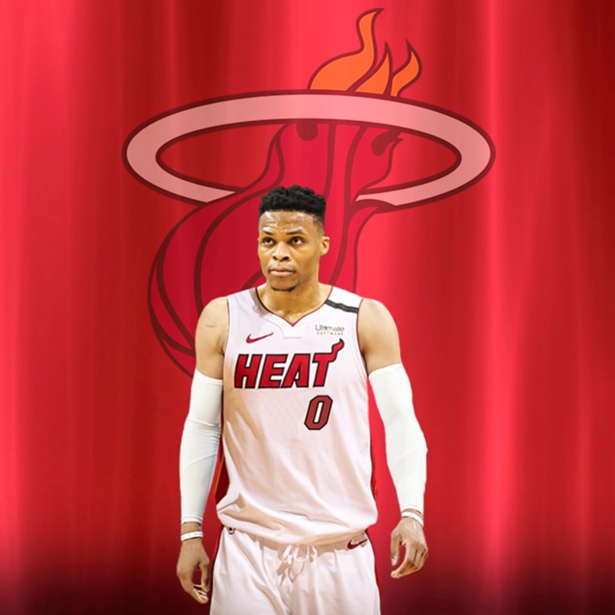 Westbrook heat jersey top