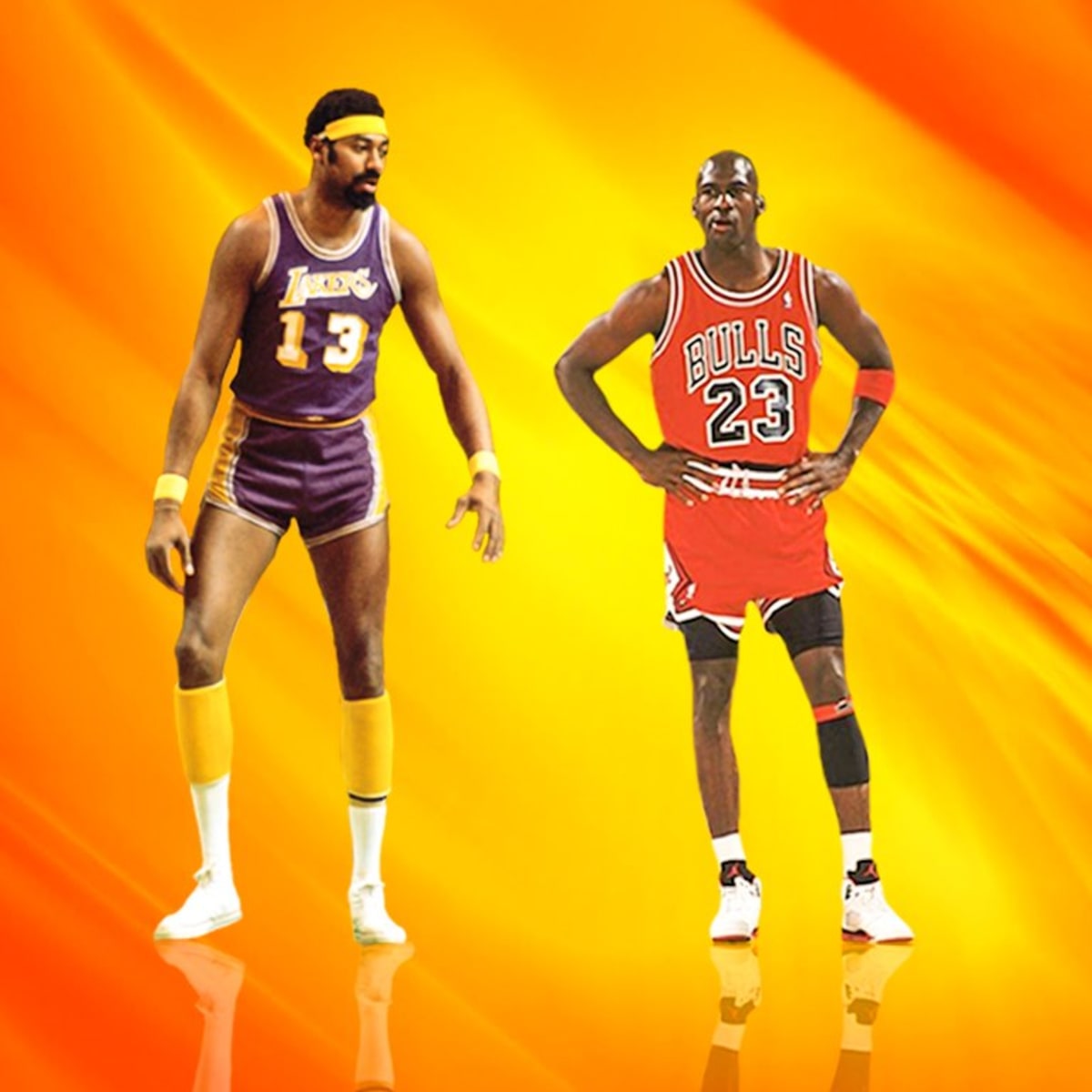 Wilt chamberlain and michael jordan online