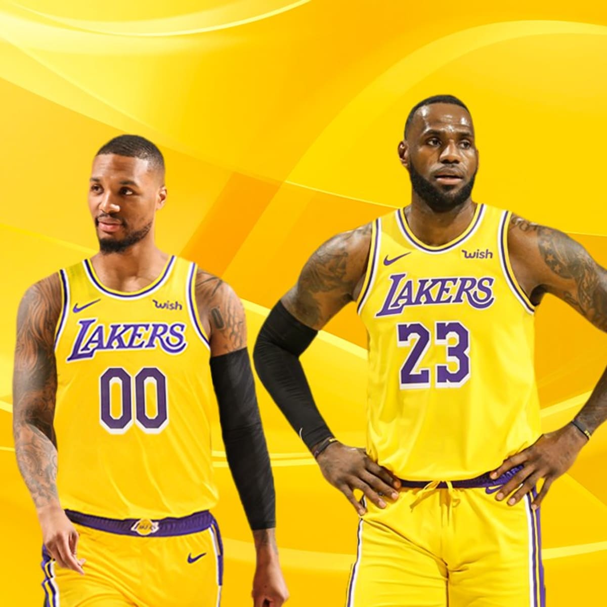 Damian lillard lebron james discount