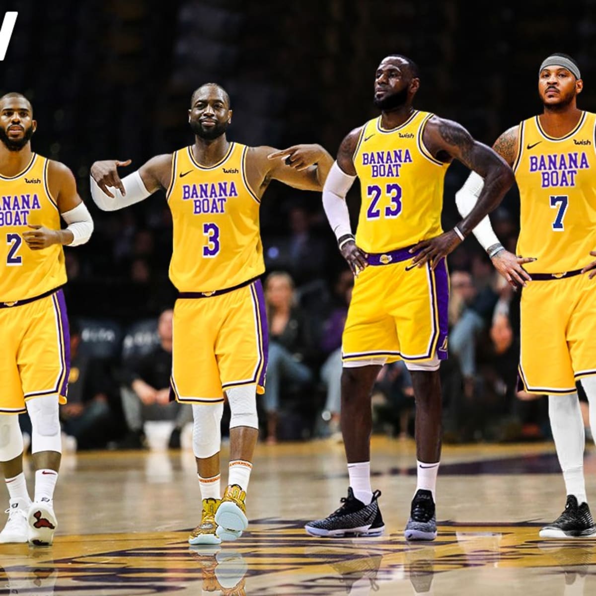 Lakers banana yellow hotsell