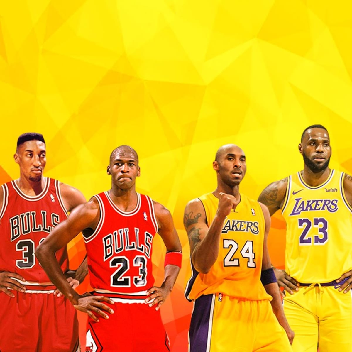 The Greatest Duel Of All Time Michael Jordan and Scottie Pippen vs. Kobe Bryant and LeBron James Full Breakdown Fadeaway World