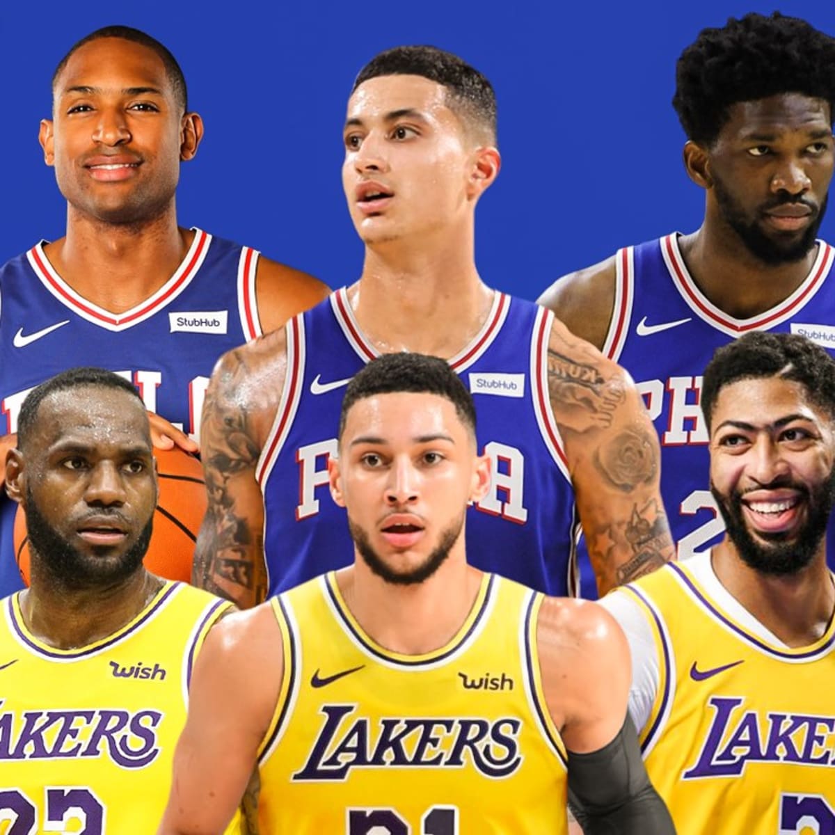 The Perfect Blockbuster Trade Kyle Kuzma For Ben Simmons