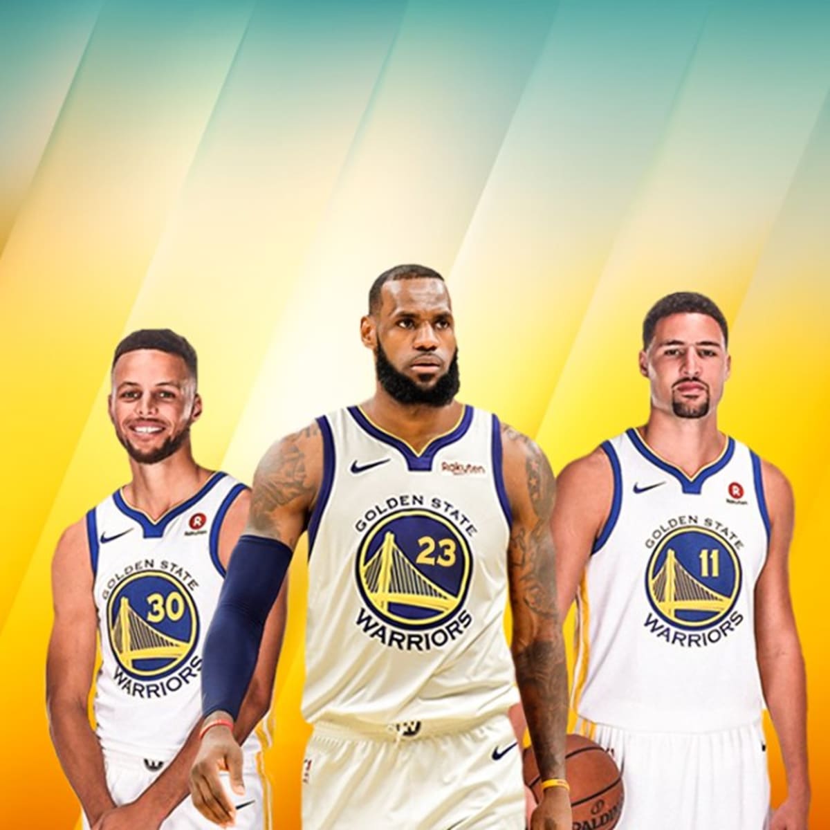 Lebron james golden state warriors discount