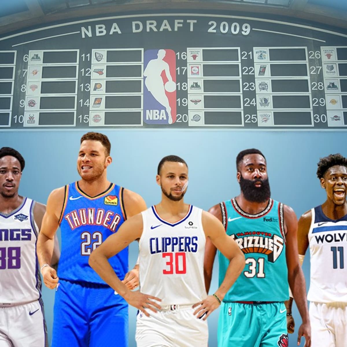Stephen curry hot sale draft number