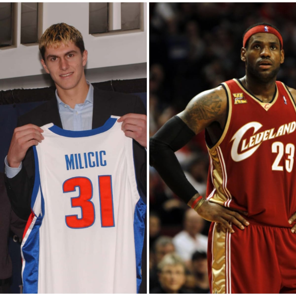 Darko milicic draft on sale