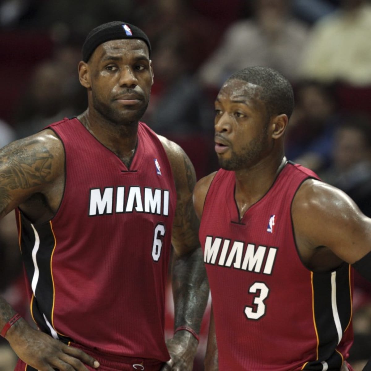 Dwyane Wade Defends LeBron James Decision To Join Miami Heat Superteam Michael Jordan Played With Hall Of Famers. Fadeaway World