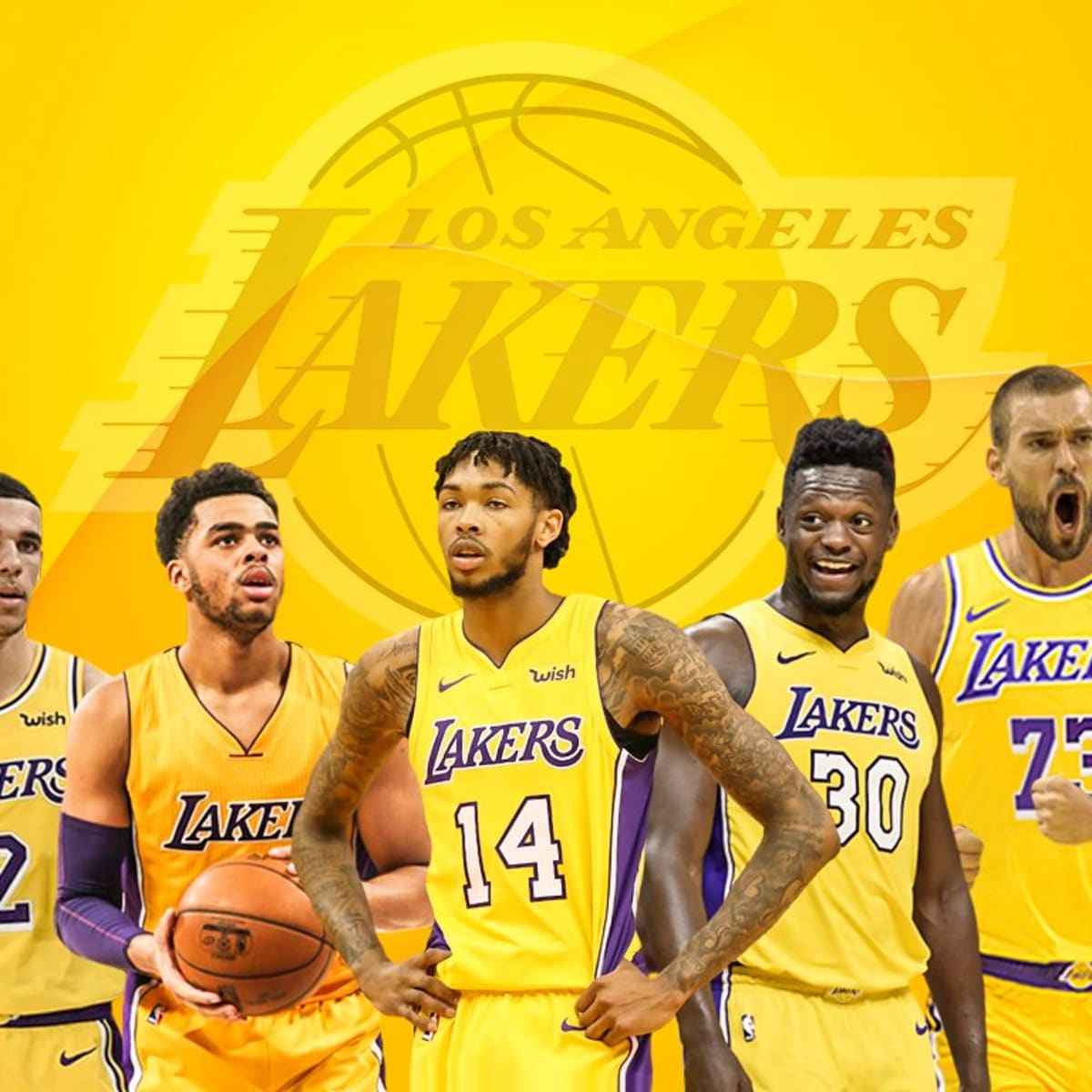 Lakers sales basketball players