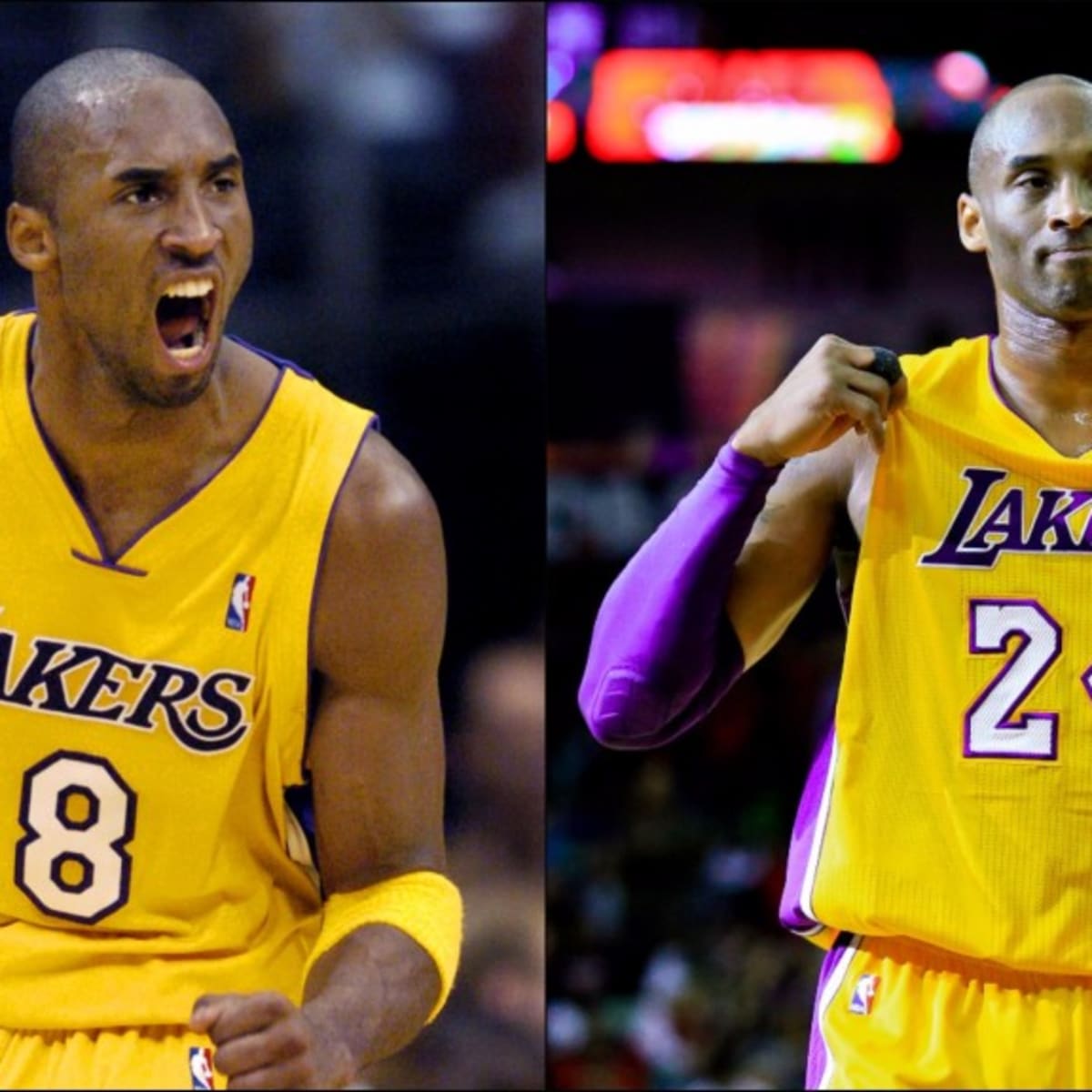 Why did kobe bryant discount change his jersey number