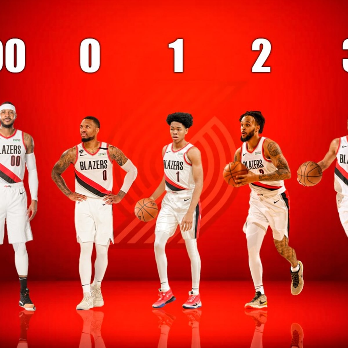 Blazers 0 jersey cheap