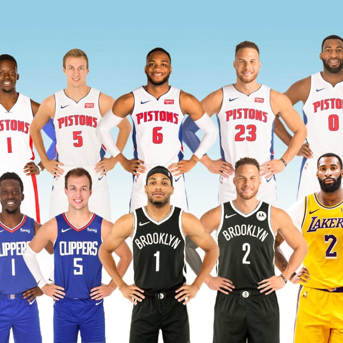 The Entire 2019 20 Detroit Pistons Starting Lineup Is Now Playing