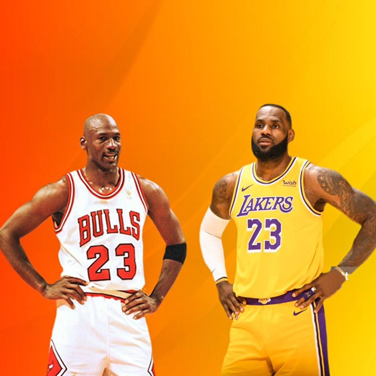 Michael jordan talks about lebron james top