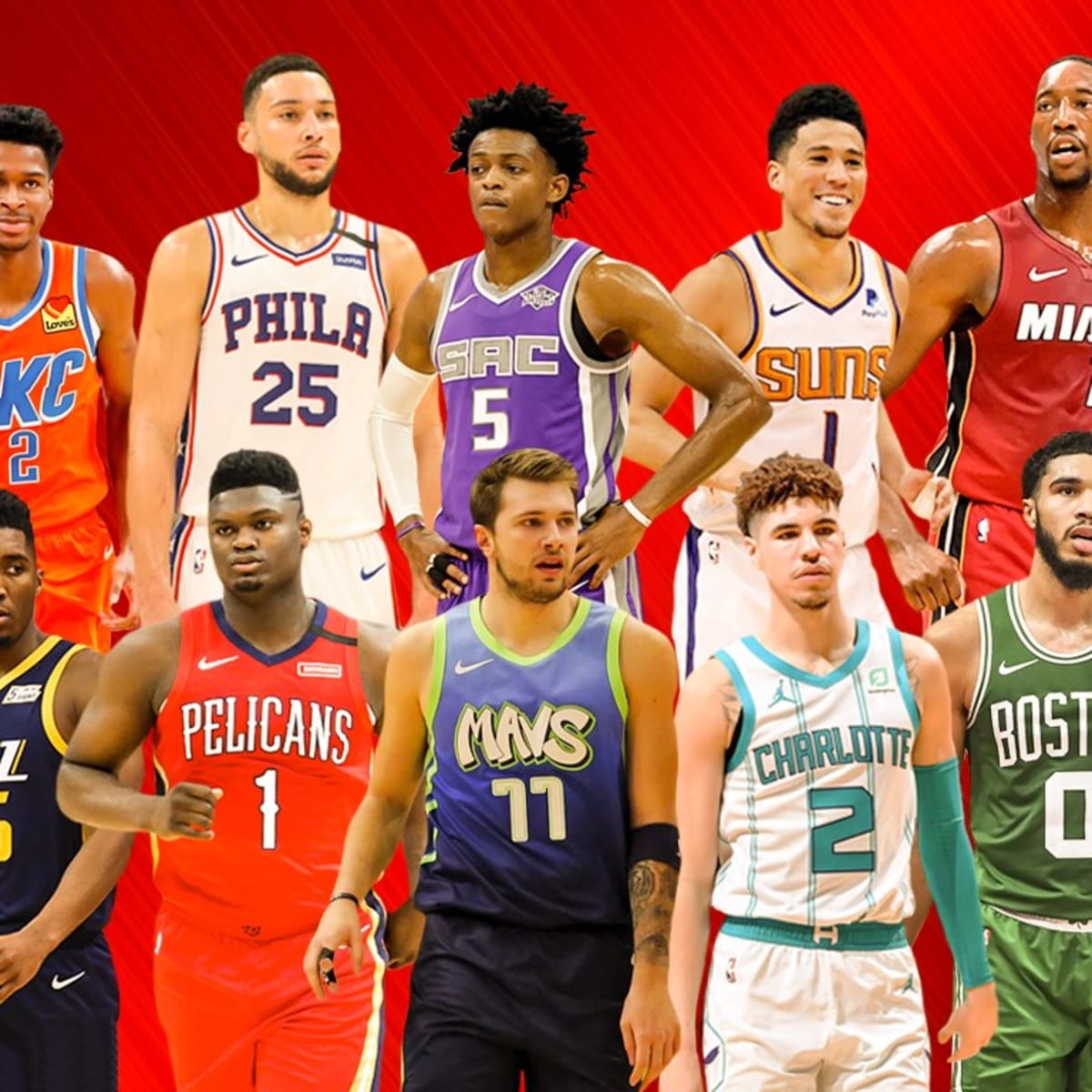 Basketball players 2025 with number 25