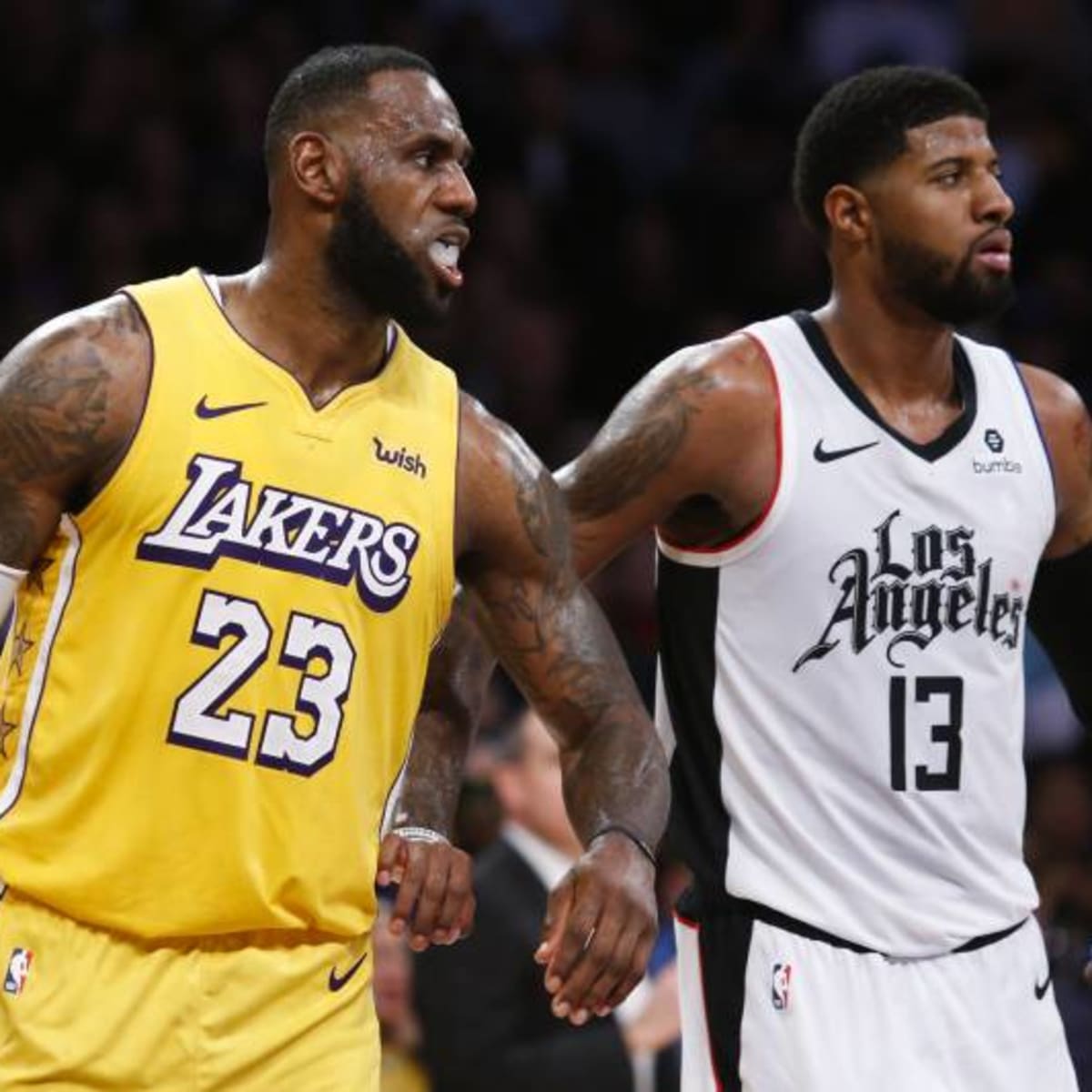 Paul george top and lebron