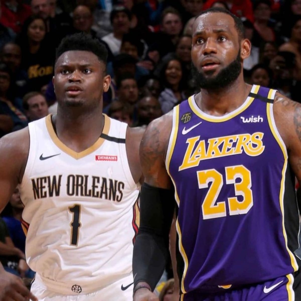 Lebron on new arrivals zion williamson