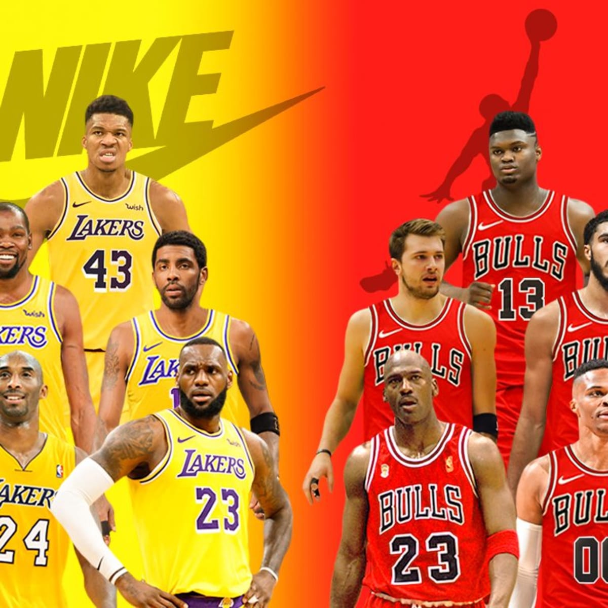 Nike shop basketball athletes
