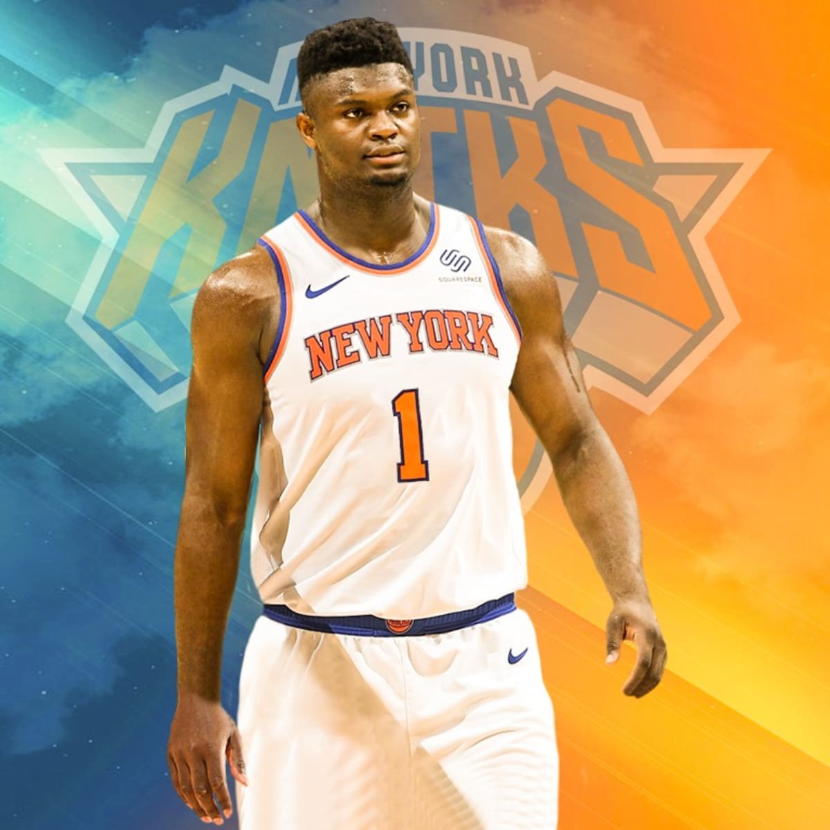 Zion williamson shop knicks jersey