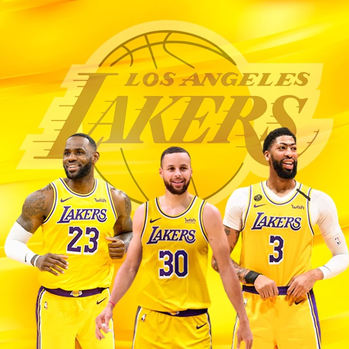 Stephen curry in lakers jersey sale