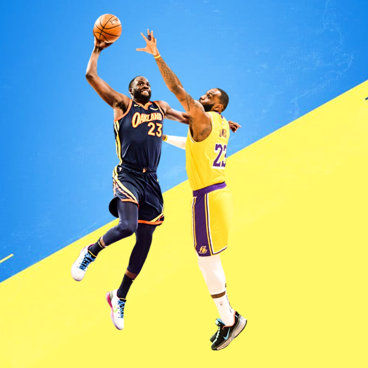 Draymond Green Says He Would Like To Dunk On LeBron James I Would Absolutely Hang The Poster In My House. Fadeaway World