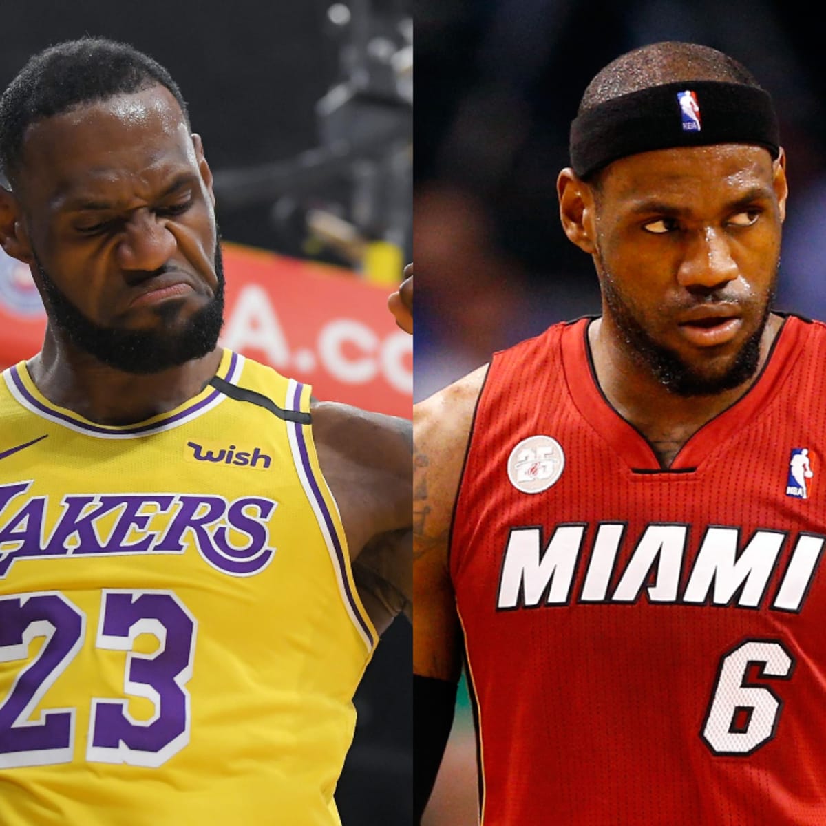 Lebron sales heat number