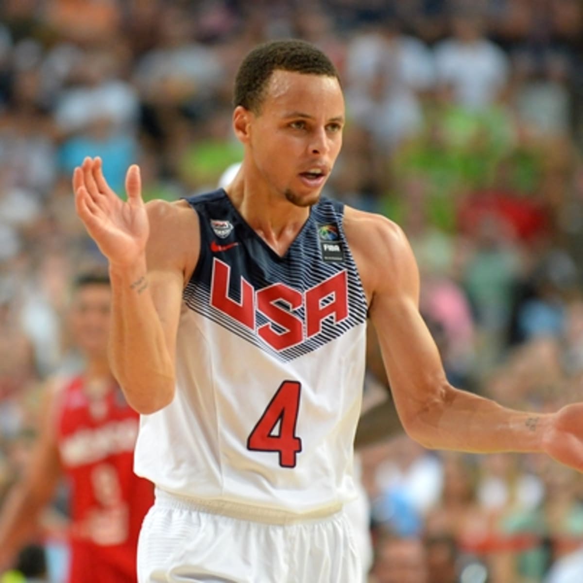 Stephen curry best sale usa jersey