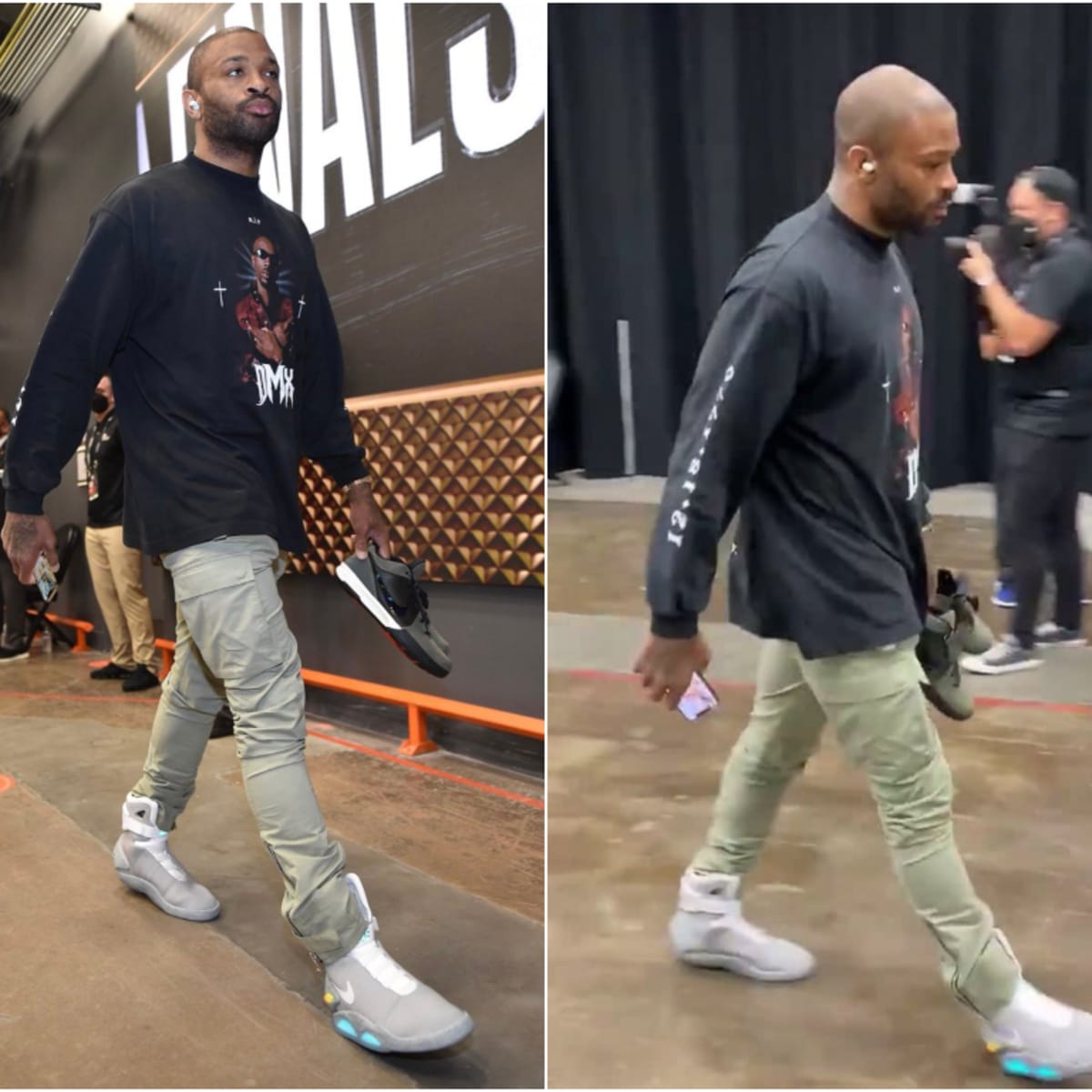 PJ Tucker Wore 50K Nike MAG Shoes For Game 2 Of The Finals