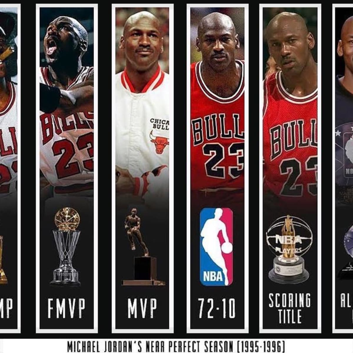 Michael Jordan's 1995-96 Season Was The Most Perfect Season In NBA