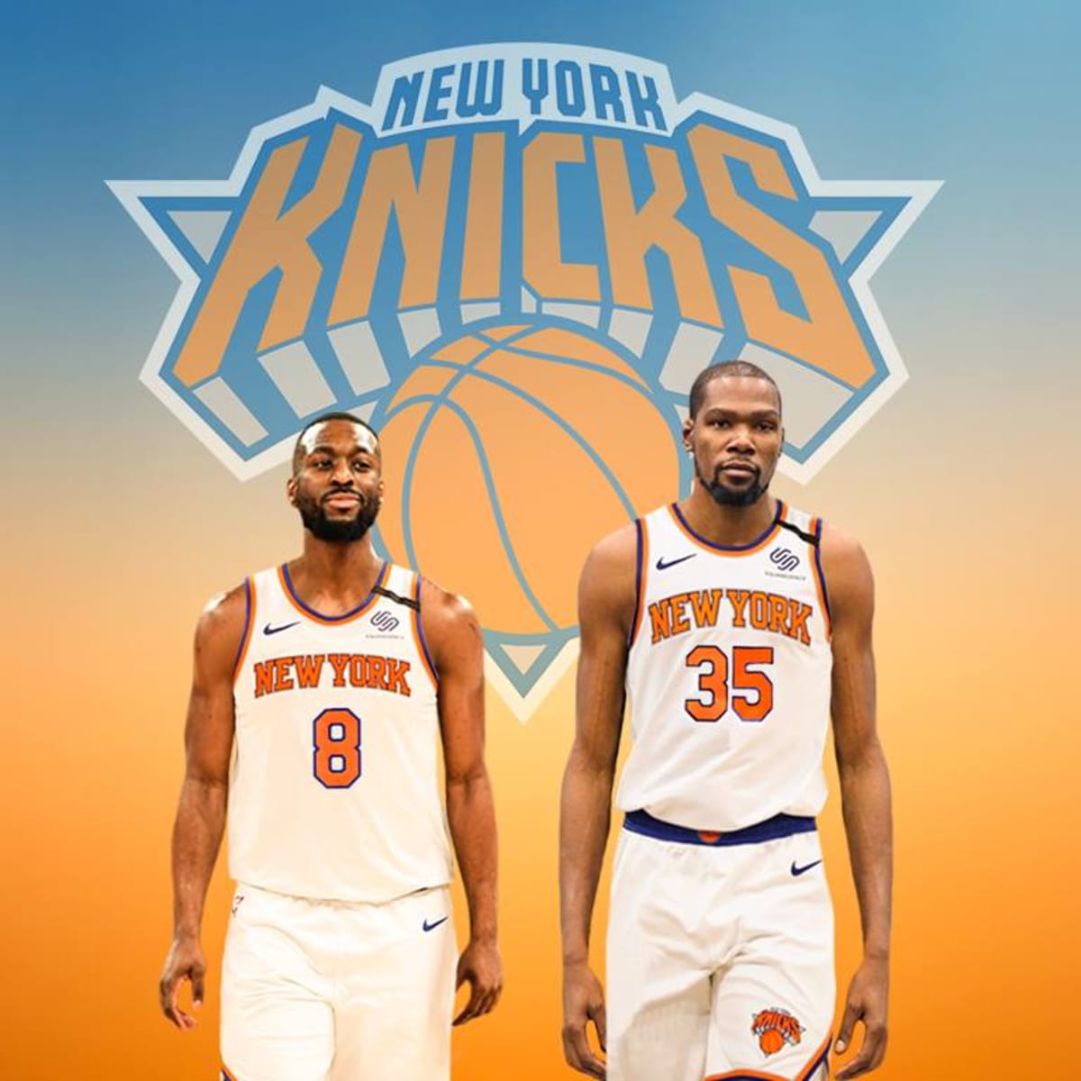 Durant shop knicks jersey