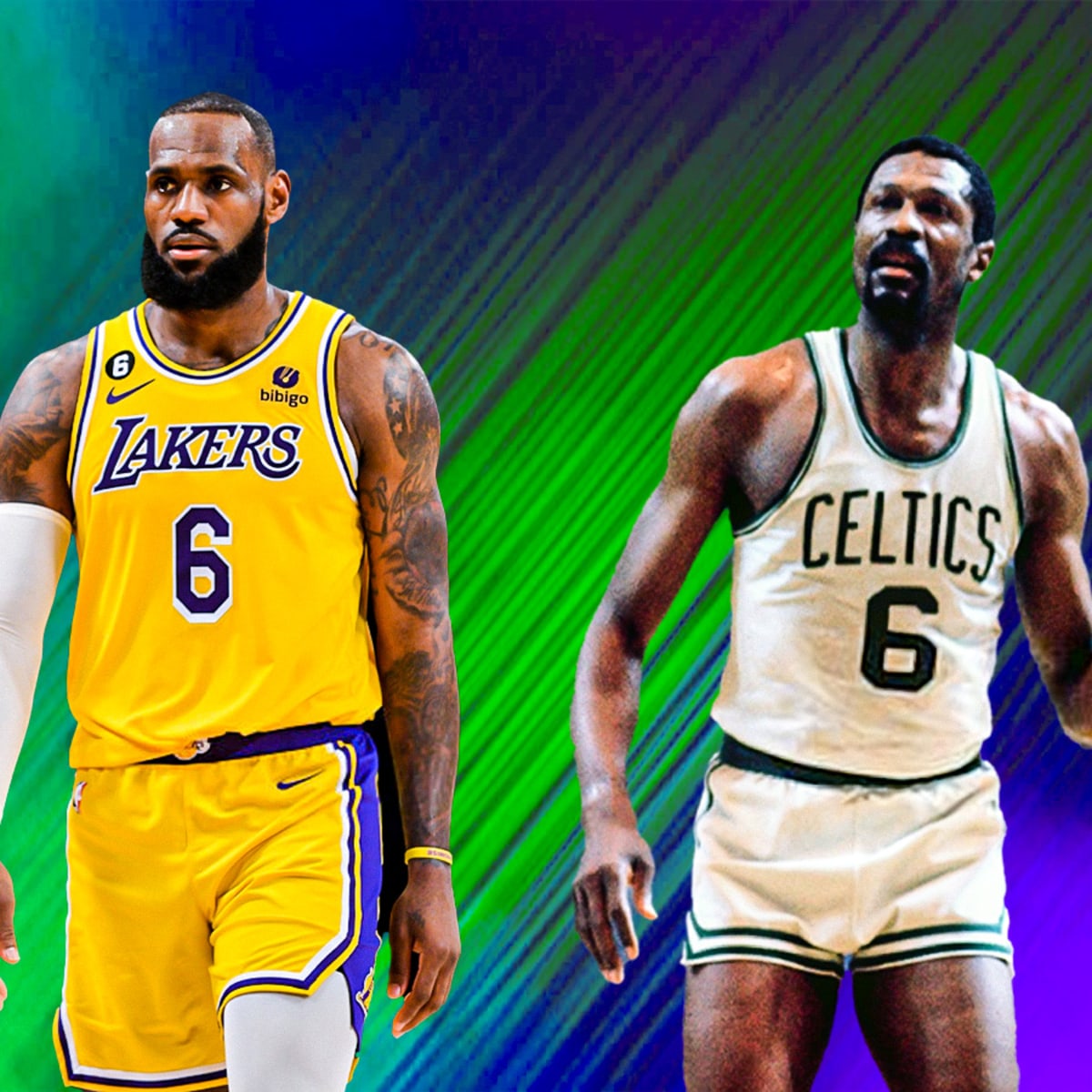 LeBron James Reflects On NBA Retiring Bill Russell s No. 6 Jersey Fadeaway World