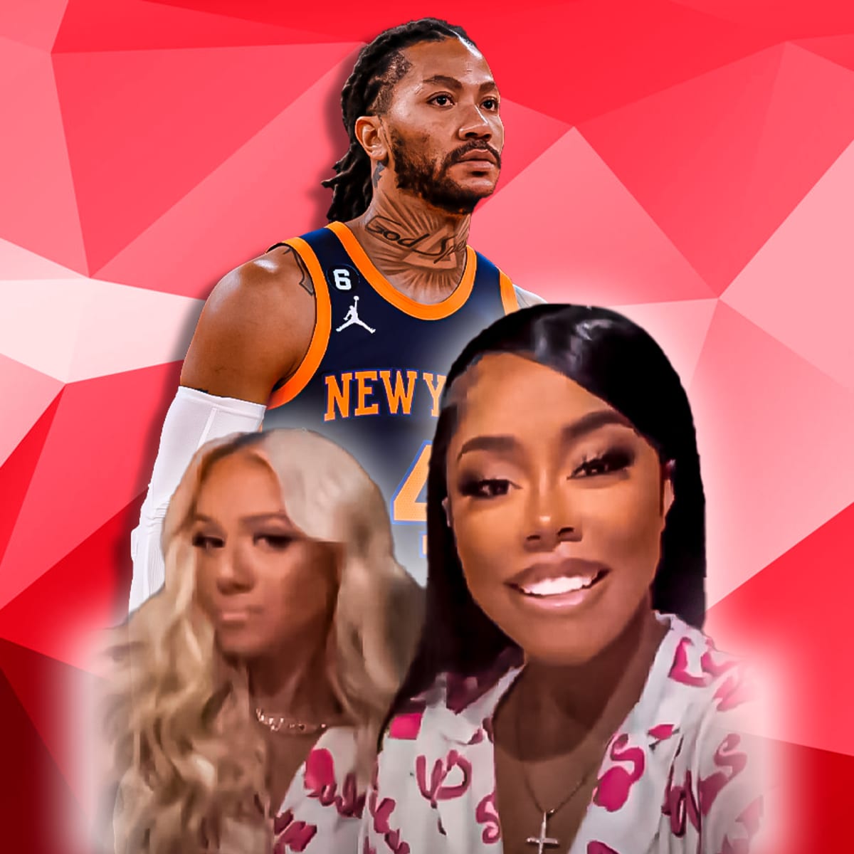 Derrick Rose Made His Wife And Baby Mama Wear Matching Pajamas To Celebrate Christmas Fadeaway World