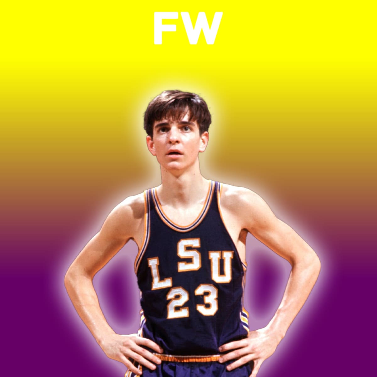 Pete Maravich Was Incredibly Making 13 Threes A Game Before The
