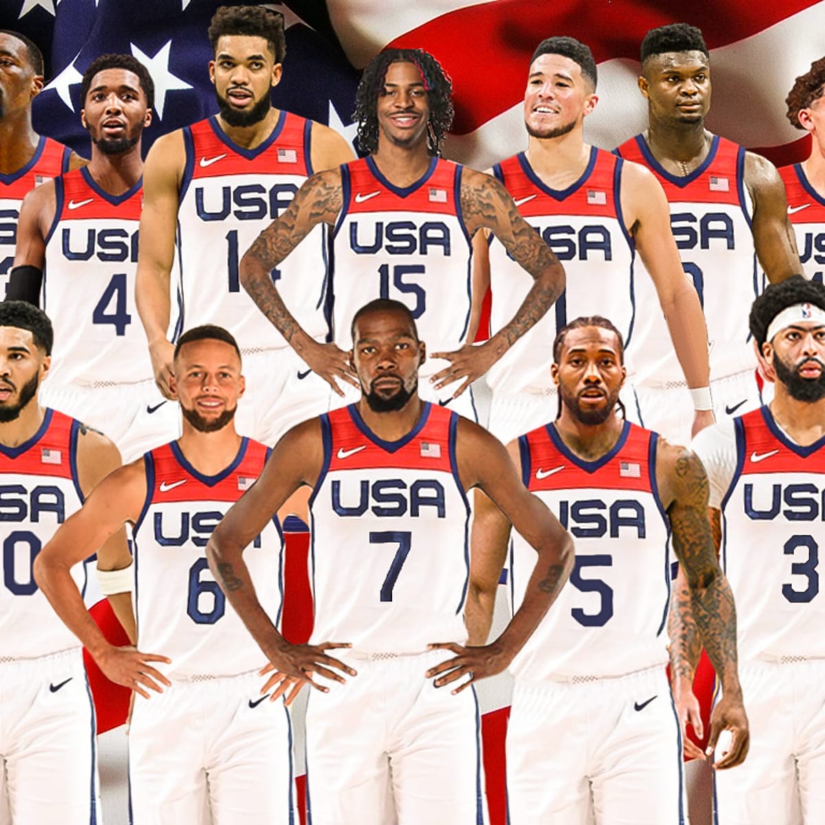 The Perfect USA Dream Team For The 2024 Olympic Games Fadeaway World
