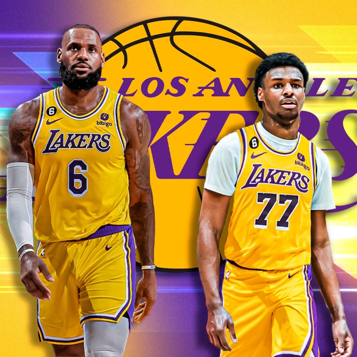 Lebron james discount and bronny
