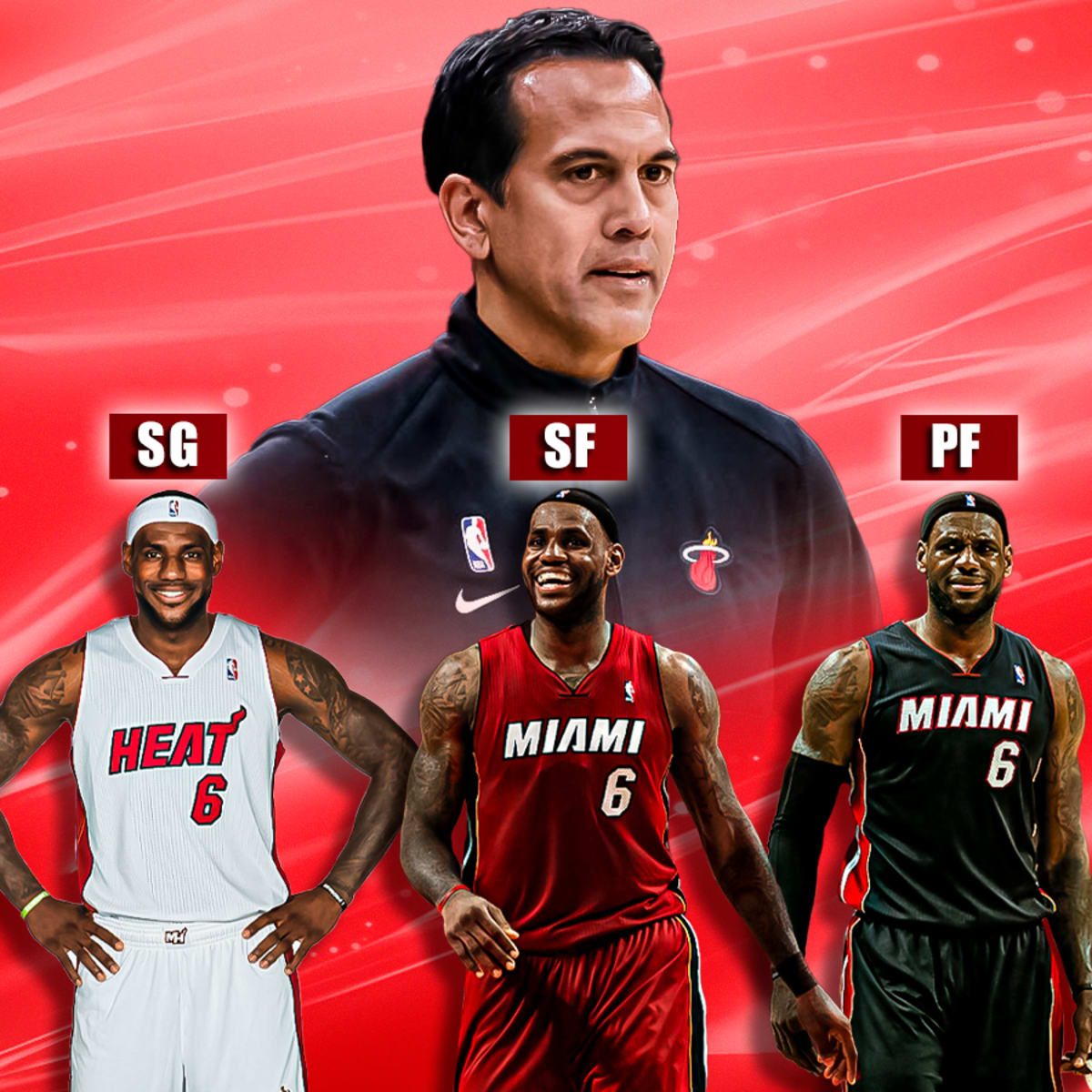 Erik Spoelstra Says Heat LeBron James Would Have Been The Best Player At Every Position If He Played There Fadeaway World