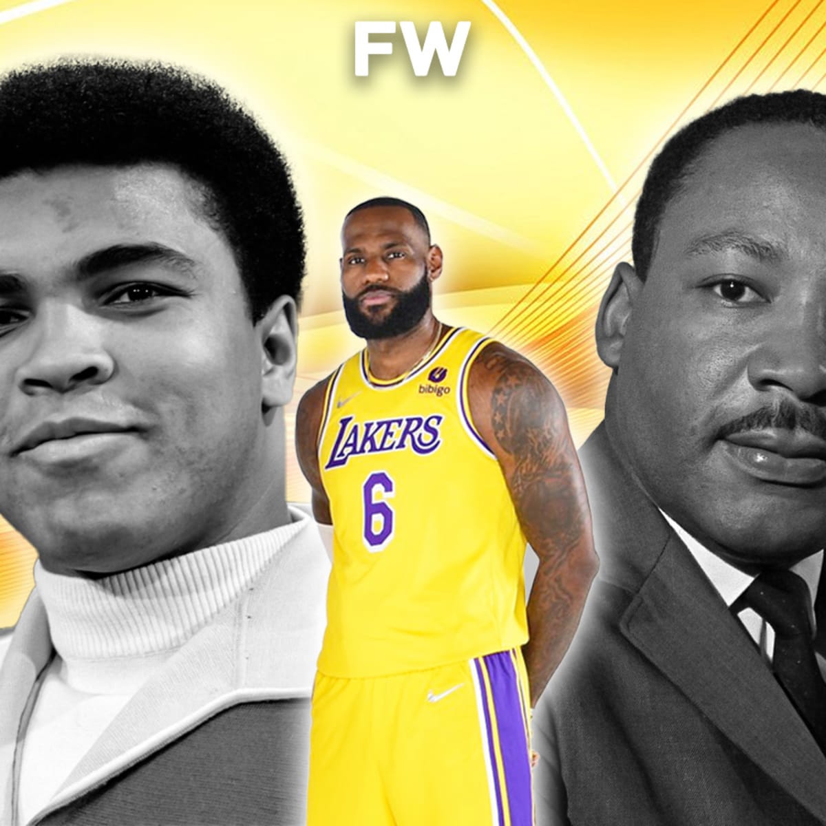LeBron James On How Martin Luther King Jr. And Muhammad Ali Inspired Him Growing Up In The Inner City Seeing How Underprivileged Black People Are. Fadeaway World