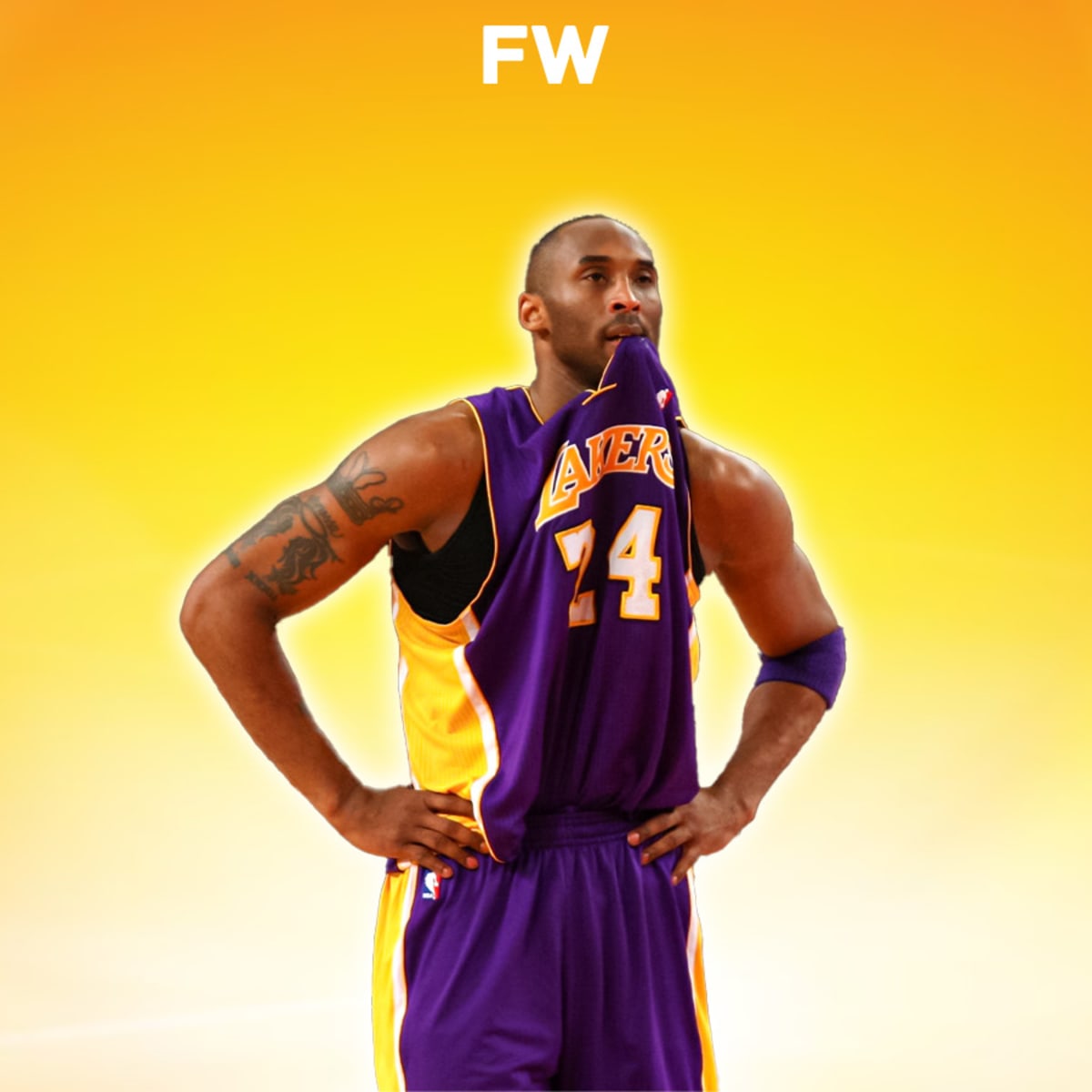 The Real Reason Why Kobe Bryant Chewed On His Jersey All The Time