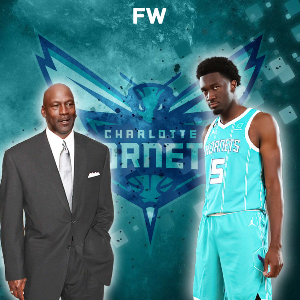 Michael jordan shop charlotte hornets jersey