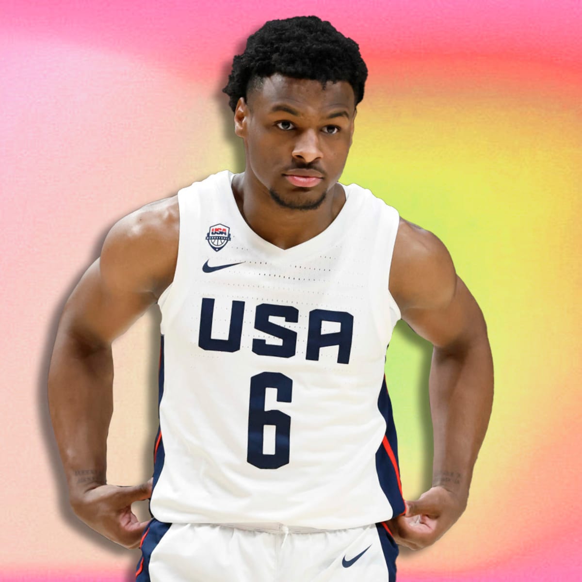 Bronny James Sends Big Message To NBA Scouts After Playing At Nike