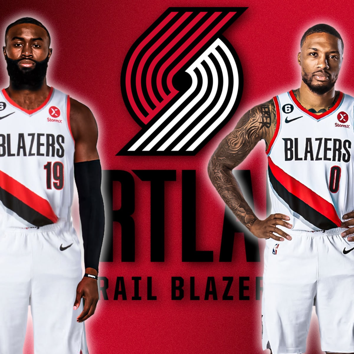 Damian lillard trail online blazers jersey
