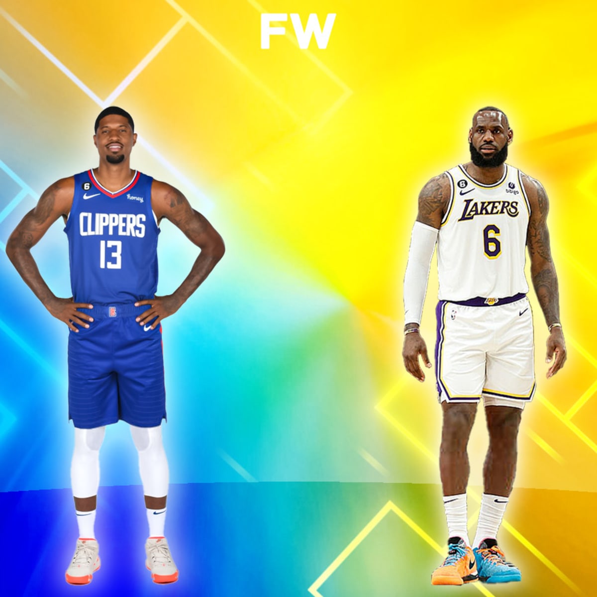 Paul George Hilariously Says LeBron James Has The Best Signature Move In The NBA I ve Never Seen Him Miss It Fadeaway World