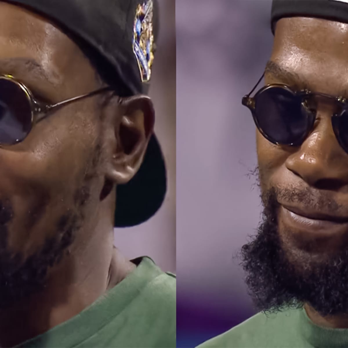 Kevin durant sales with glasses