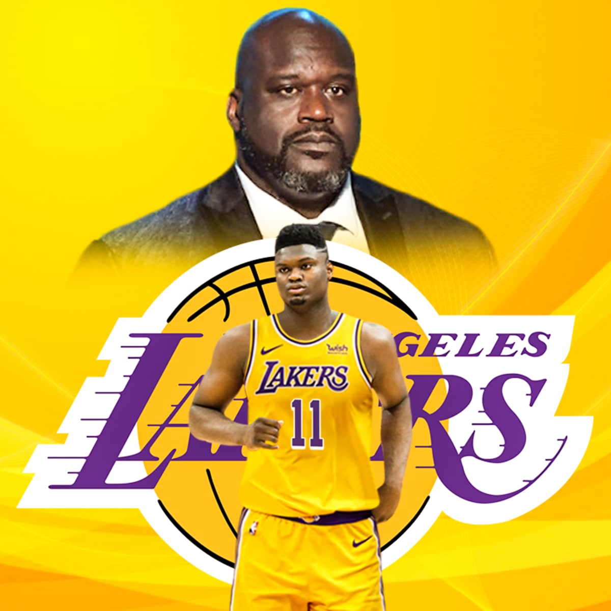 Zion williamson lakers jersey store