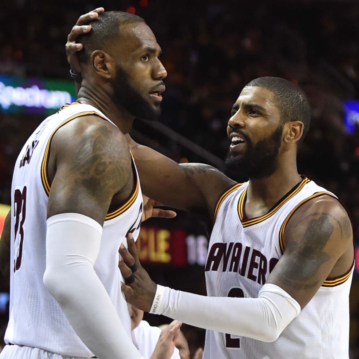Lebron and kyrie irving hot sale
