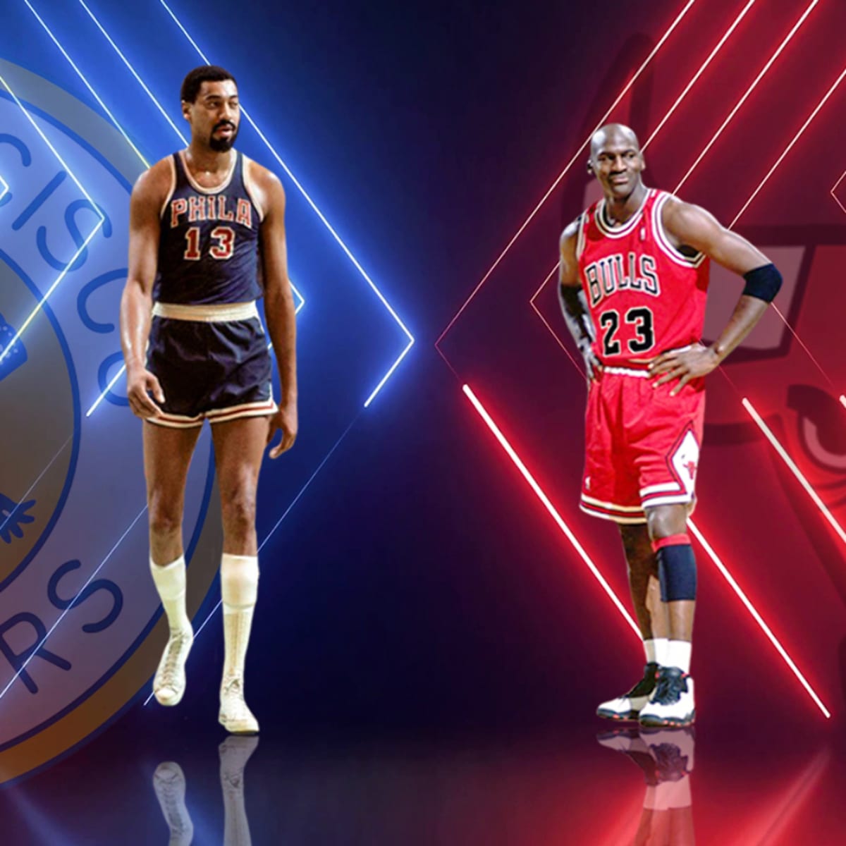Wilt chamberlain and michael jordan outlet