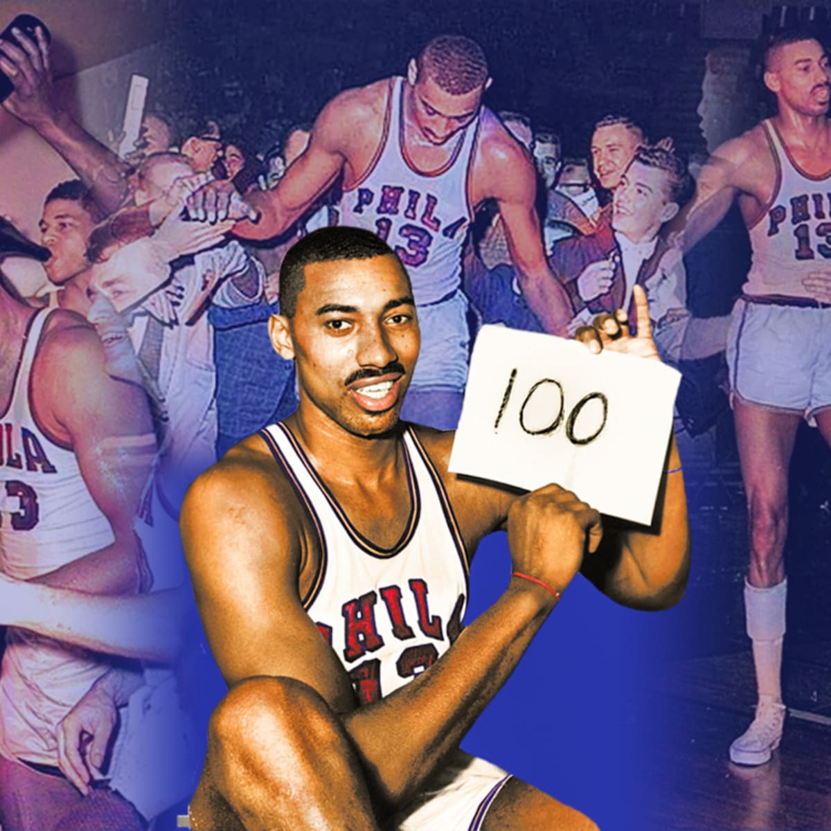 Wilt chamberlain 100 point on sale game