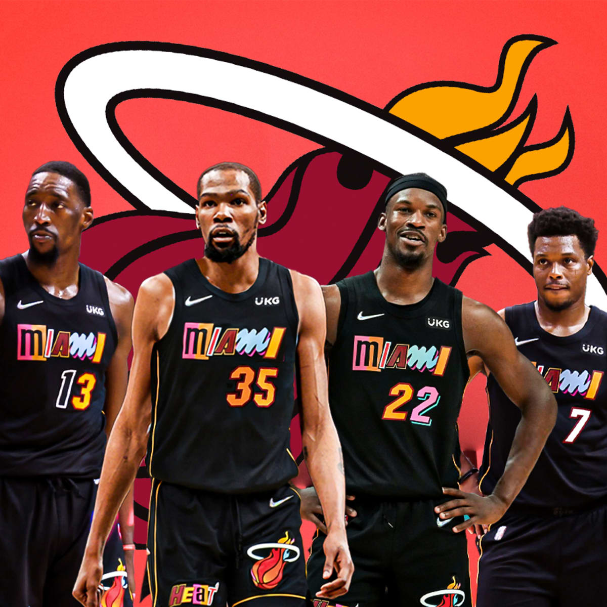 Kevin durant heat jersey best sale