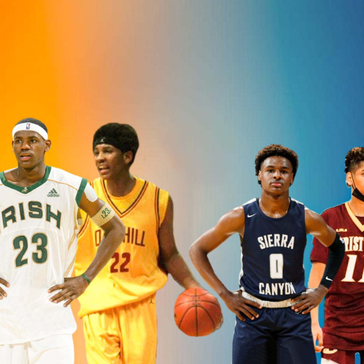 Lebron son outlet high school