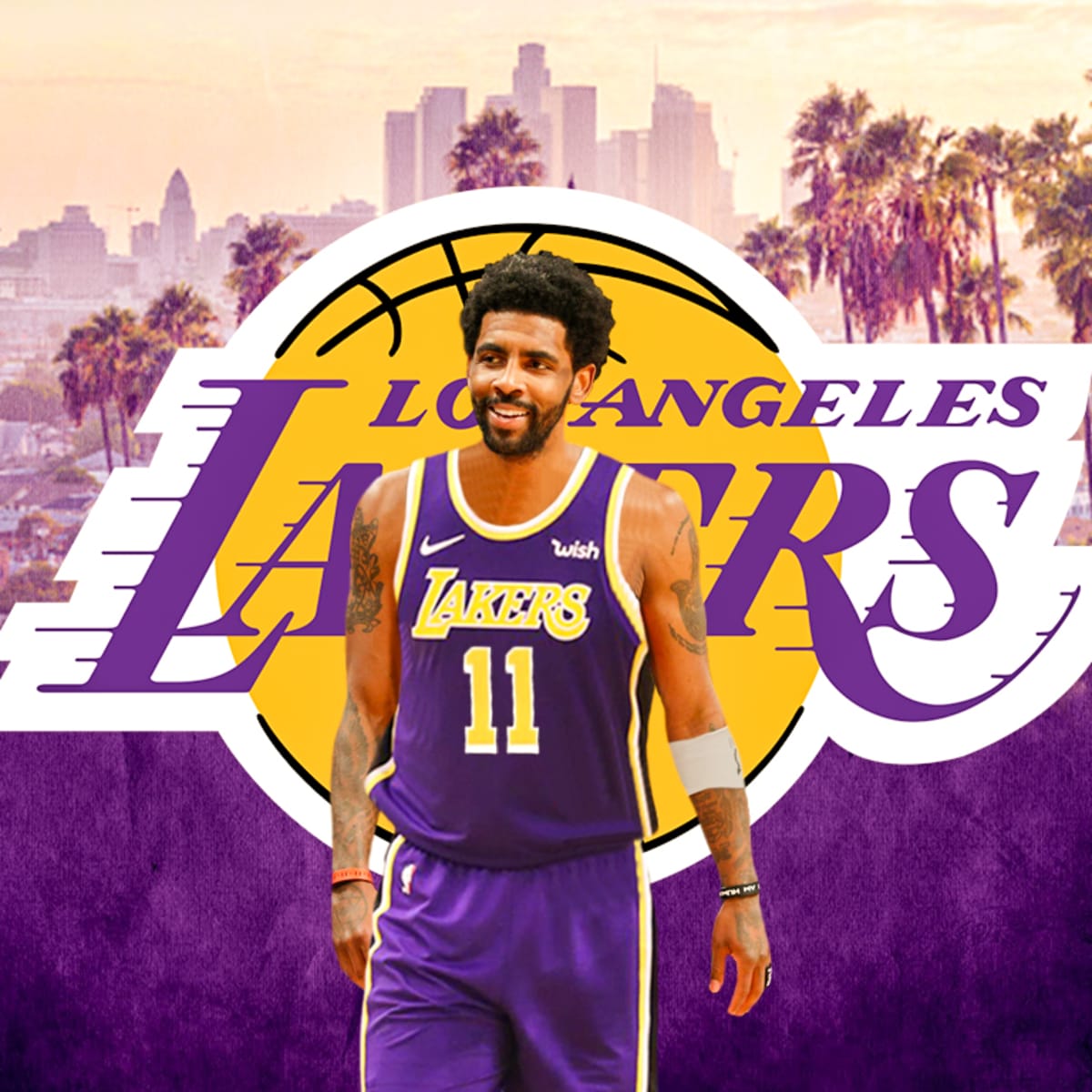 Kyrie irving in lakers jersey on sale