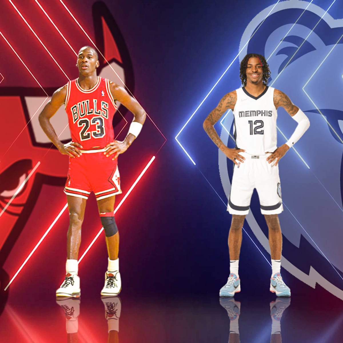 Michael Jordan vs. Ja Morant 1 On 1 Game Full Breakdown The