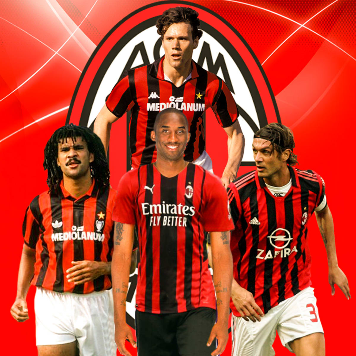 Ac milan hotsell kobe bryant jersey